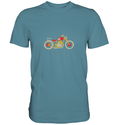 Retro Bike Motiv - Premium Unisex Shirt - mehrere Farben