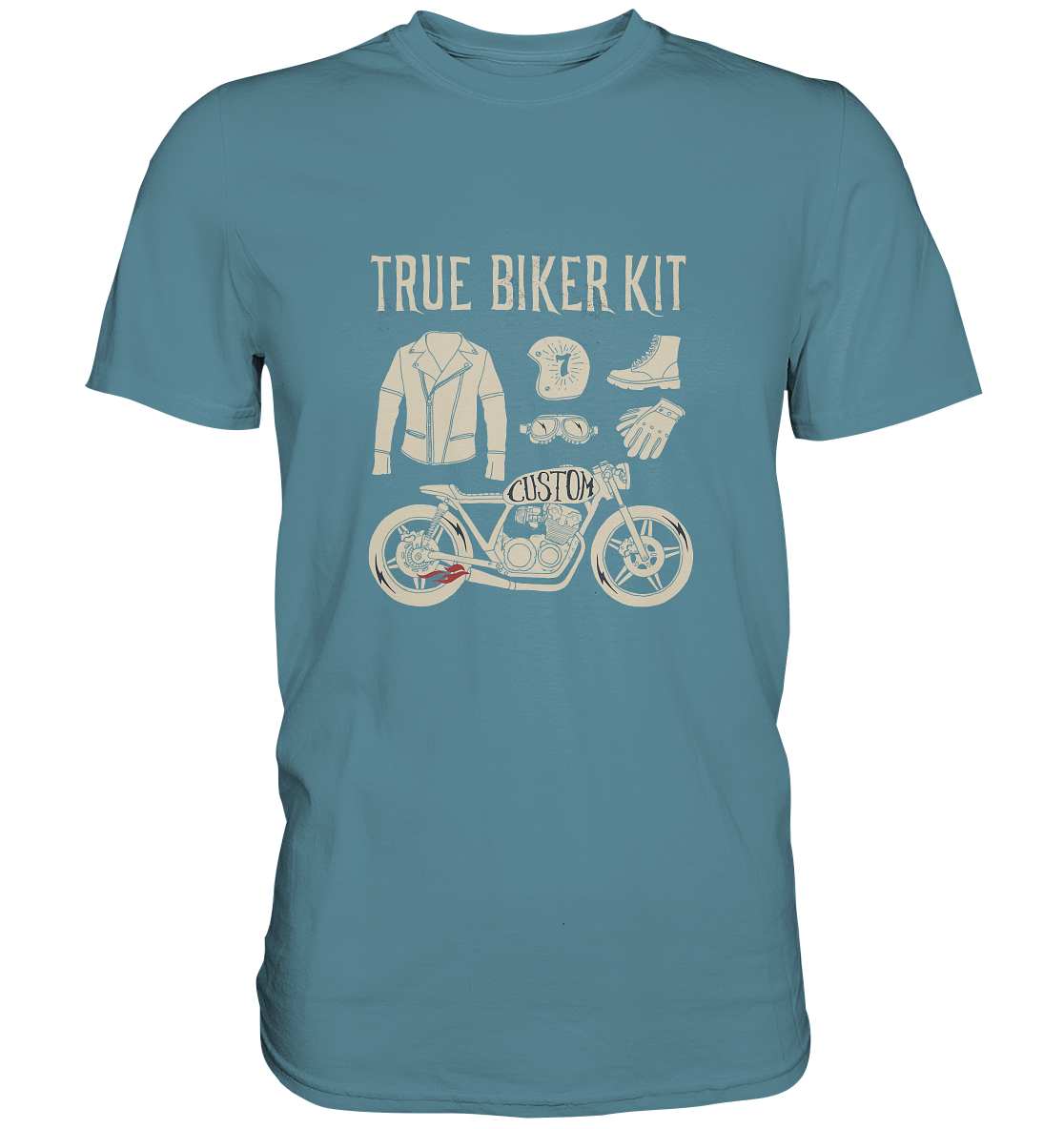 True Biker Kit - Premium Unisex Shirt - mehrere Farben