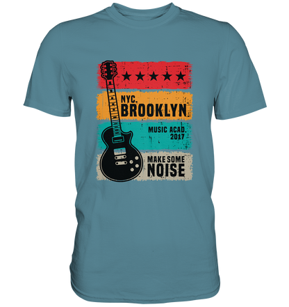 Brooklyn Guitar - Unisex Premium Shirt - mehrere Farben