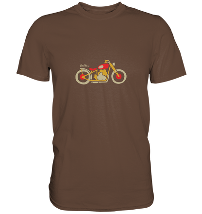 Retro Bike Motiv - Premium Unisex Shirt - mehrere Farben