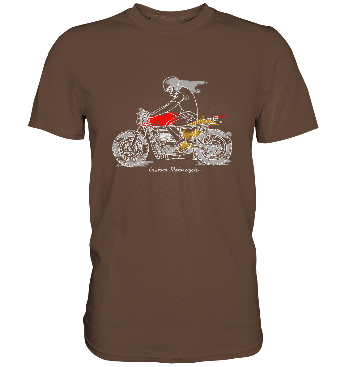 Custom Motorcycle - Premium unisex Shirt