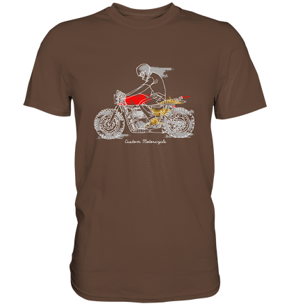 Custom Motorcycle - Premium unisex Shirt