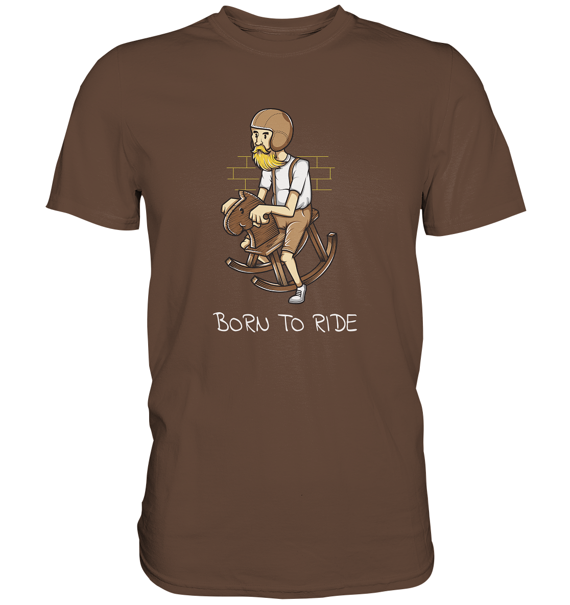 Born to Ride - Premium Unisex Shirt - mehrere Farben