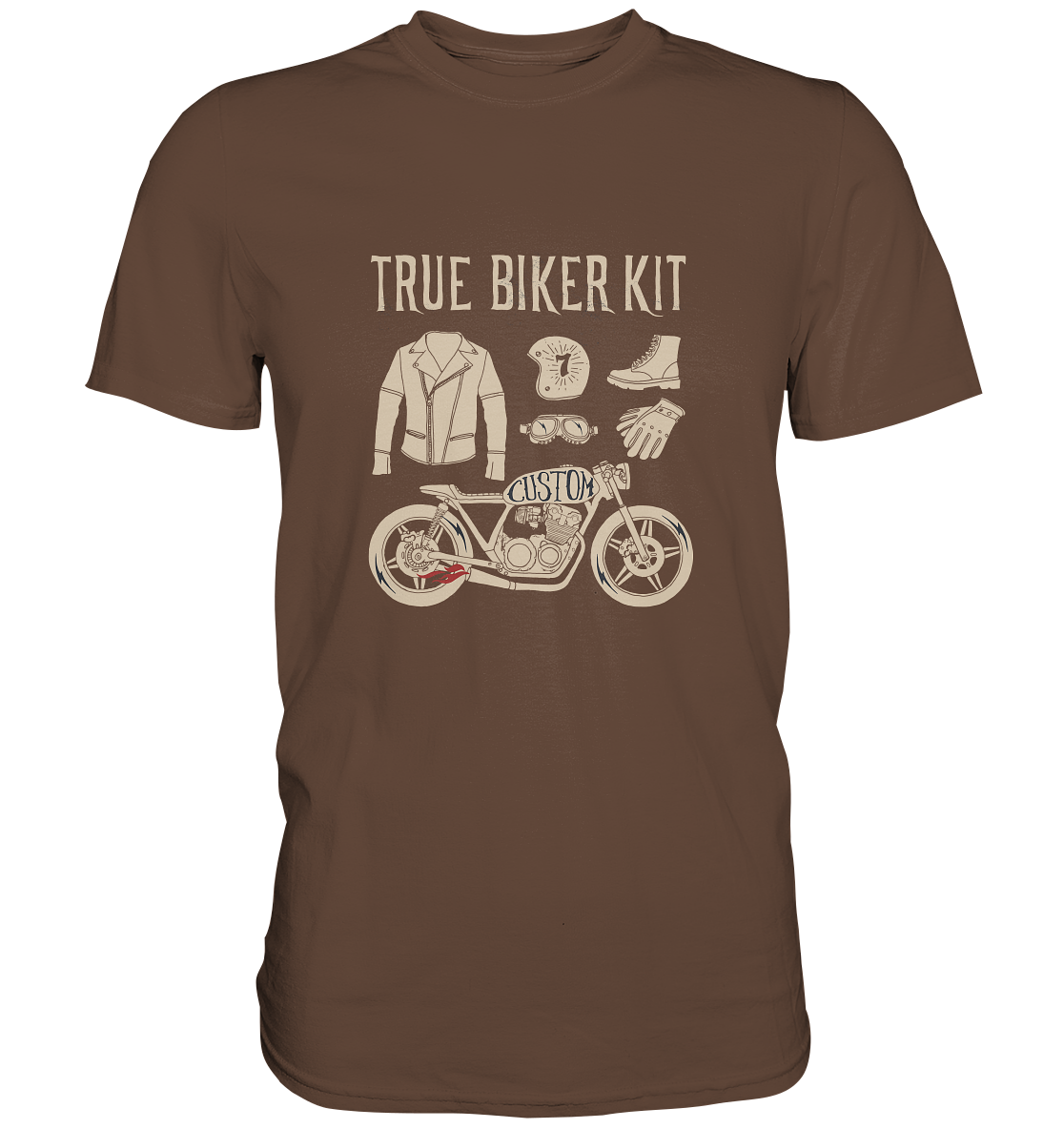 True Biker Kit - Premium Unisex Shirt - mehrere Farben