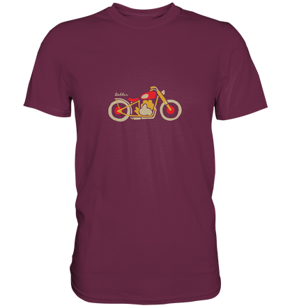 Retro Bike Motiv - Premium Unisex Shirt - mehrere Farben