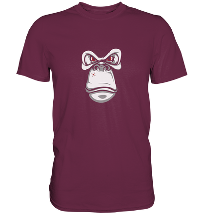 Motiv: Angry  Gorilla - Unisex Premium Shirt - mehrere Farben