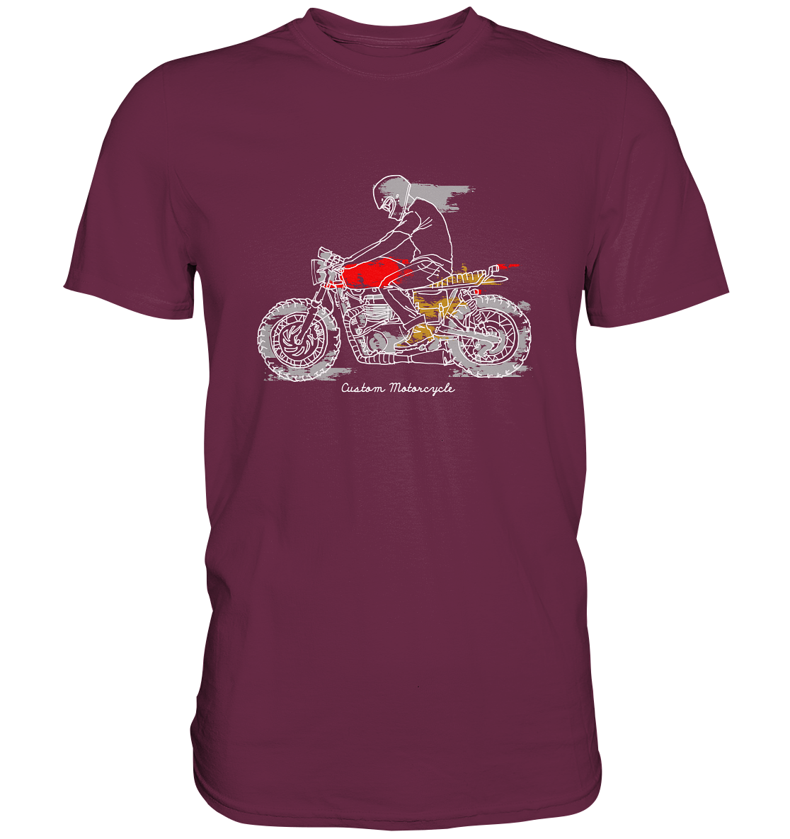 Custom Motorcycle - Premium unisex Shirt