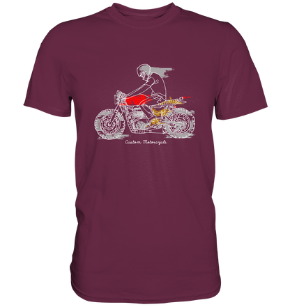 Custom Motorcycle - Premium unisex Shirt