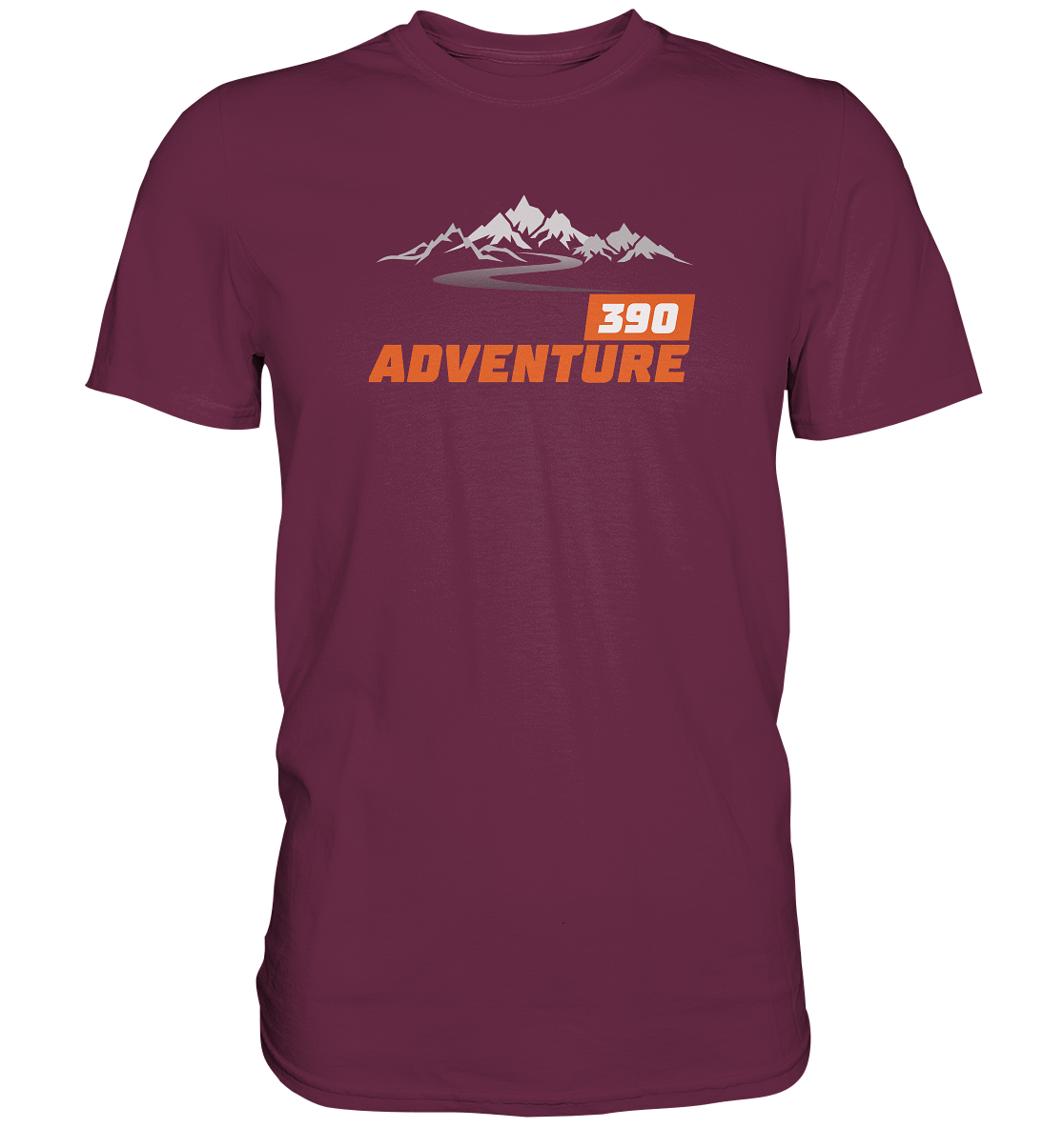 Adventure 390 Tourmotiv - Premium unisex Shirt