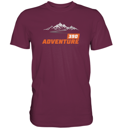 Adventure 390 Tourmotiv - Premium unisex Shirt