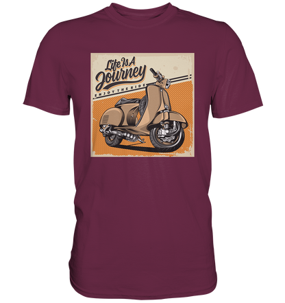 Life is a journey - Premium unisex Shirt