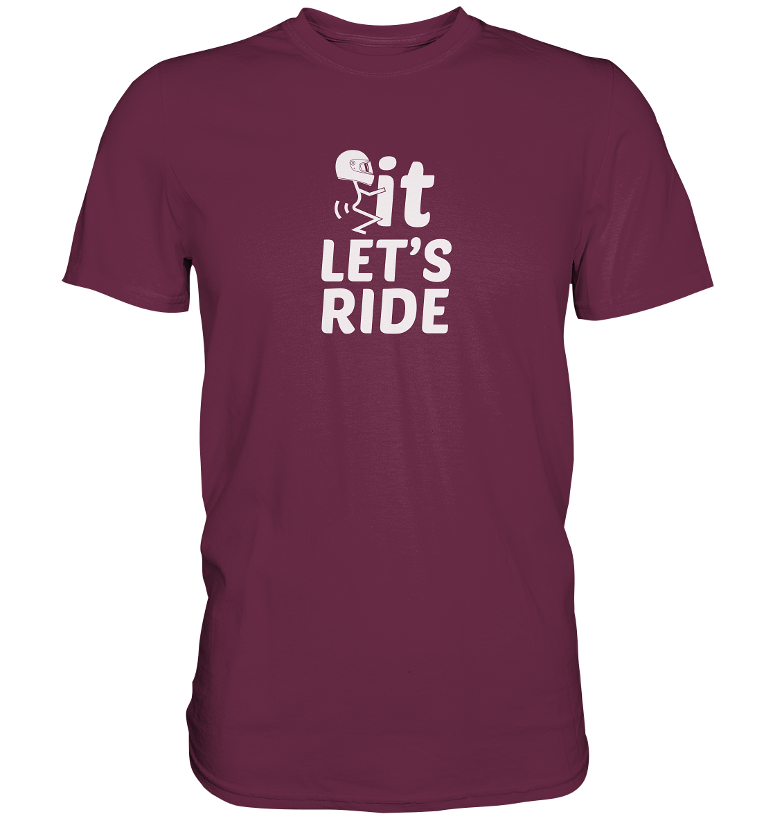 It lets ride - Premium unisex Shirt