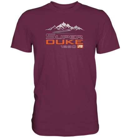 Super Duke 1290 R Tourmotiv - Premium unisex Shirt