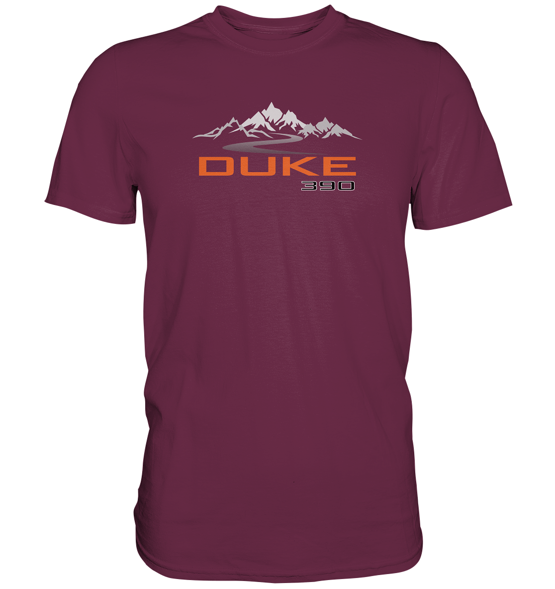 Duke 390 Tourmotiv - Premium unisex Shirt