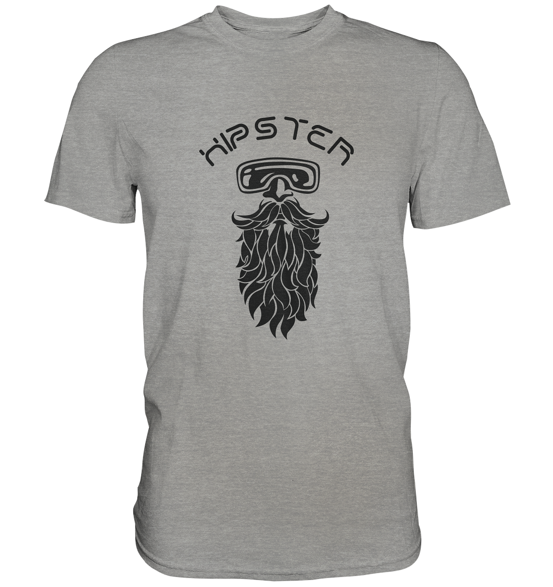 Hipster - Premium Unisex Shirt - mehrere Farben