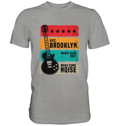 Brooklyn Guitar - Unisex Premium Shirt - mehrere Farben