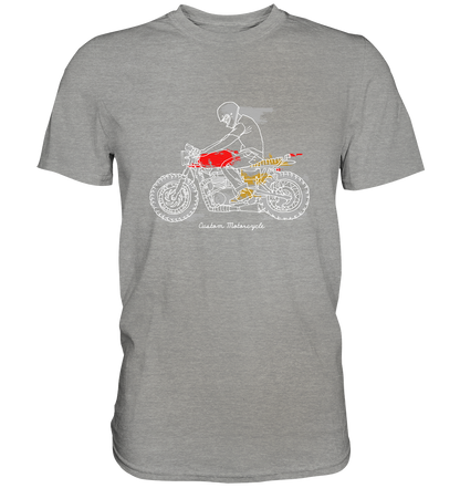Custom Motorcycle - Premium unisex Shirt