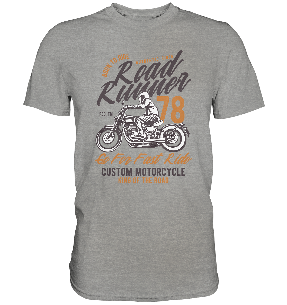 Road Runner - Premium Unisex Shirt - mehrere Farben