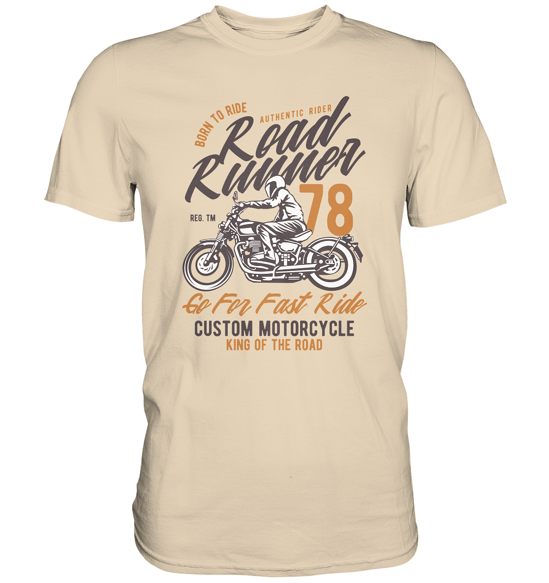 Road Runner - Premium Unisex Shirt - mehrere Farben