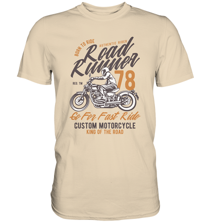 Road Runner - Premium Unisex Shirt - mehrere Farben
