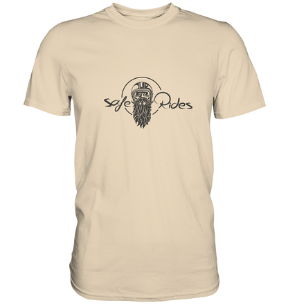 Save Rides Spruch - Premium Unisex Shirt - mehrere Farben