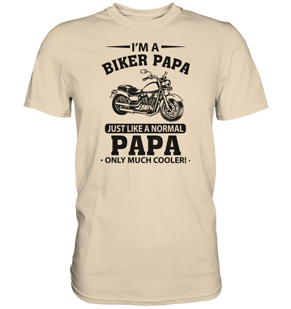 Biker Papa - Premium unixex Shirt