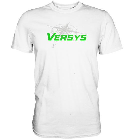 Versys mit Kompass - helle shirts - Premium unisex Shirt
