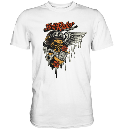 Hellrides brave free - Premium unisex Shirt