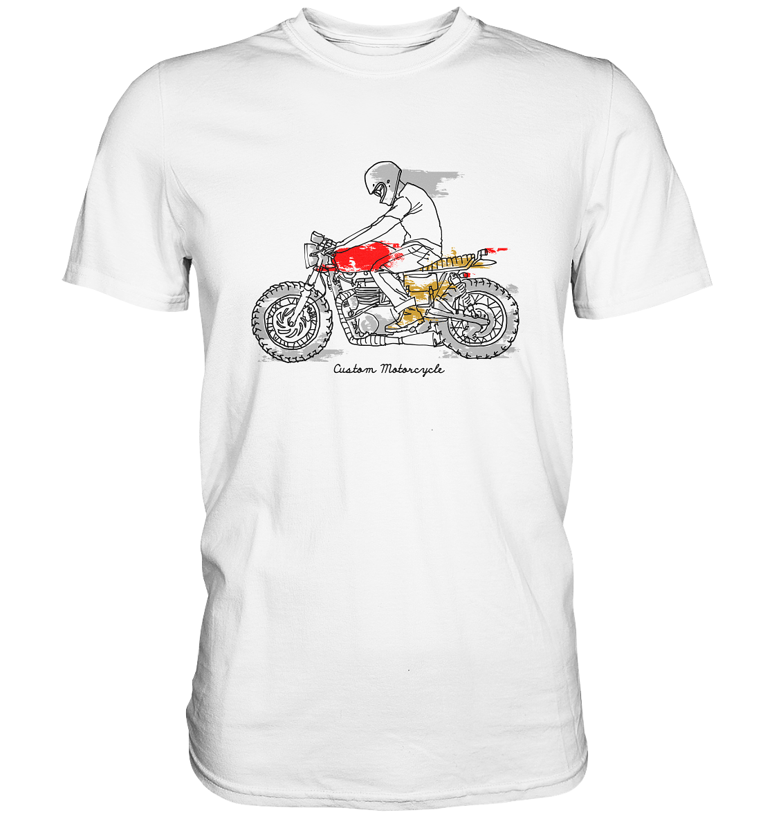 Custom Motorcycle - Premium unisex Shirt