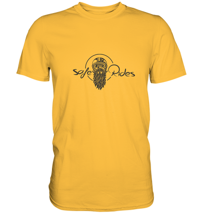 Save Rides Spruch - Premium Unisex Shirt - mehrere Farben