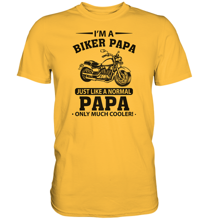 Biker Papa - Premium unixex Shirt