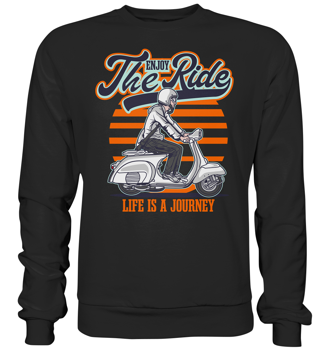 Enjoy the ride (Scooter) - Premium unisex Sweatshirt
