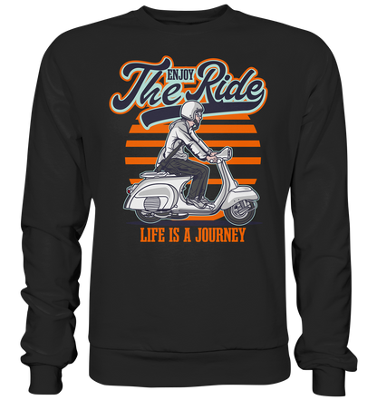 Enjoy the ride (Scooter) - Premium unisex Sweatshirt