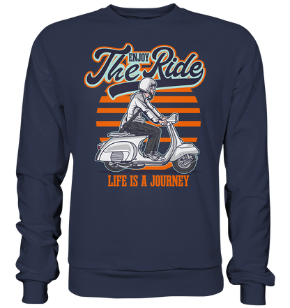 Enjoy the ride (Scooter) - Premium unisex Sweatshirt