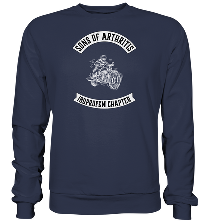 Sons of Arthritis. stlisierter Biker - Premium unisex Sweatshirt