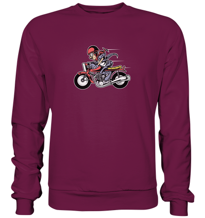 Motorrad - Sweatshirt comicbiker - Premium Sweatshirt