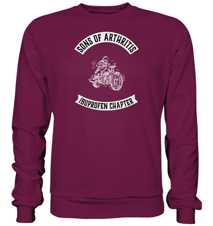Sons of Arthritis. stlisierter Biker - Premium unisex Sweatshirt