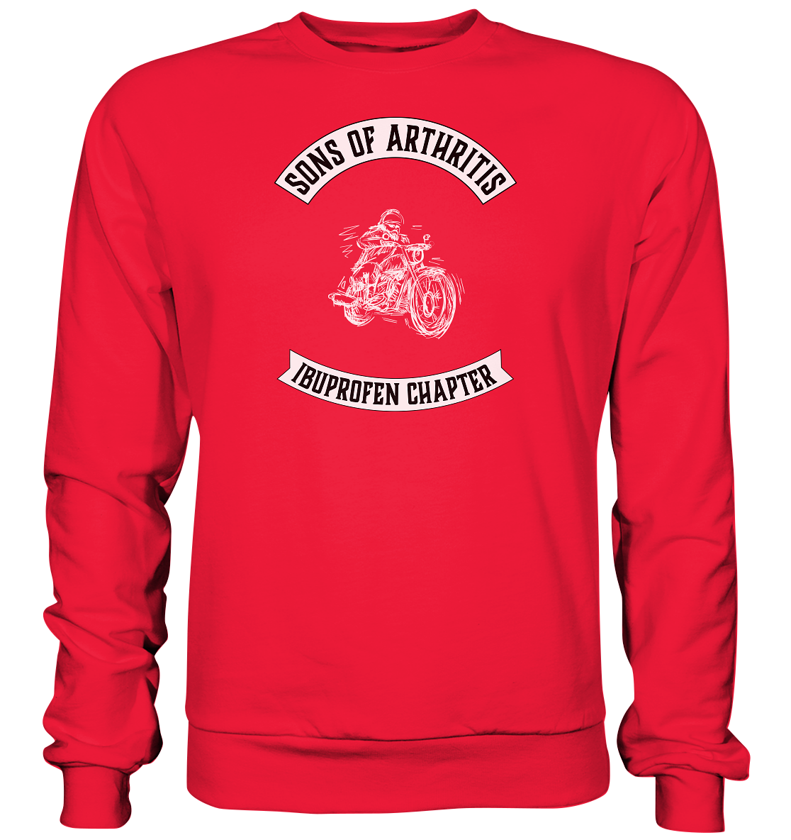 Sons of Arthritis. stlisierter Biker - Premium unisex Sweatshirt