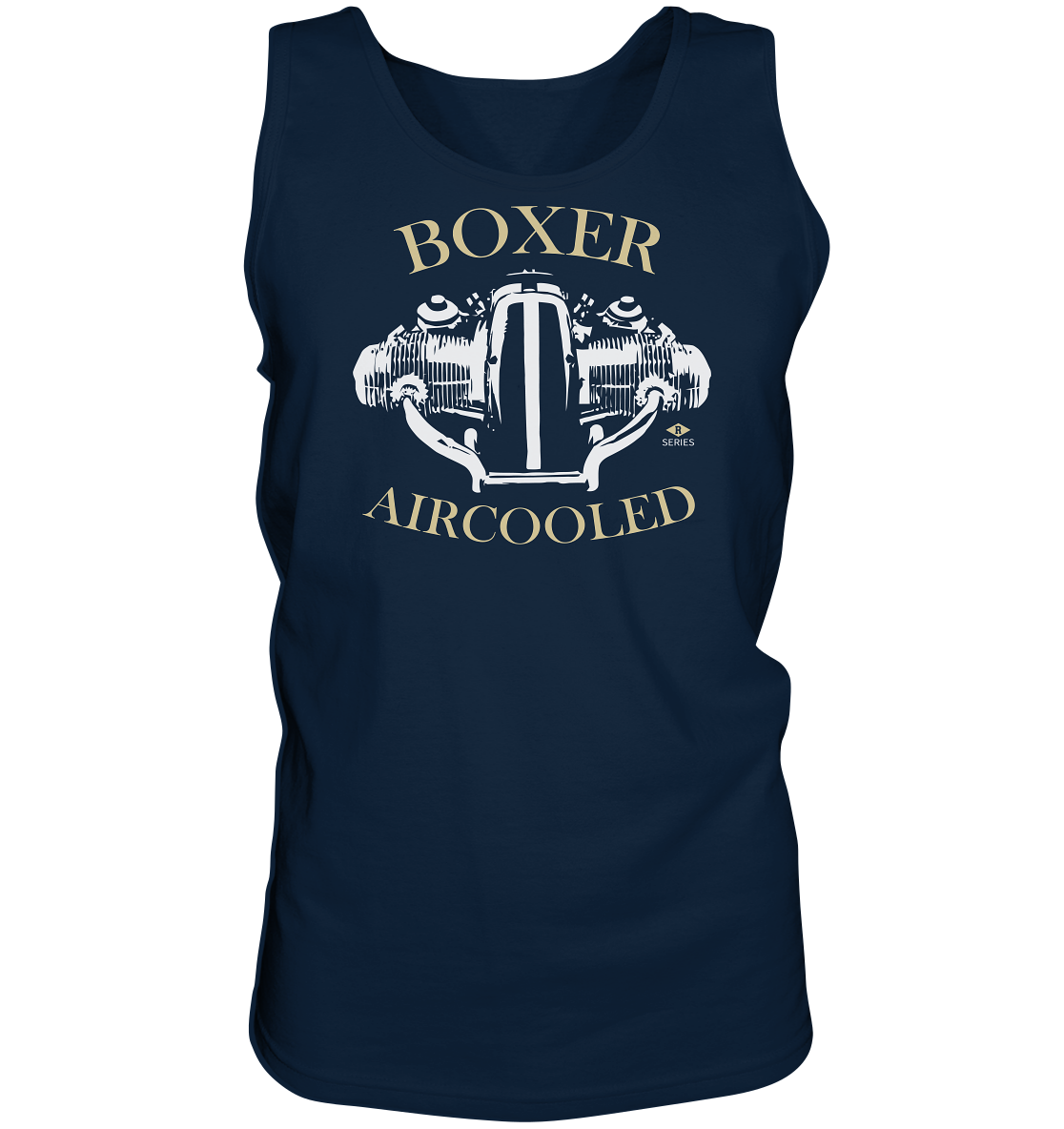 RESTPOSTEN Boxermotor helles Motiv - Herren Tank-Top XXL