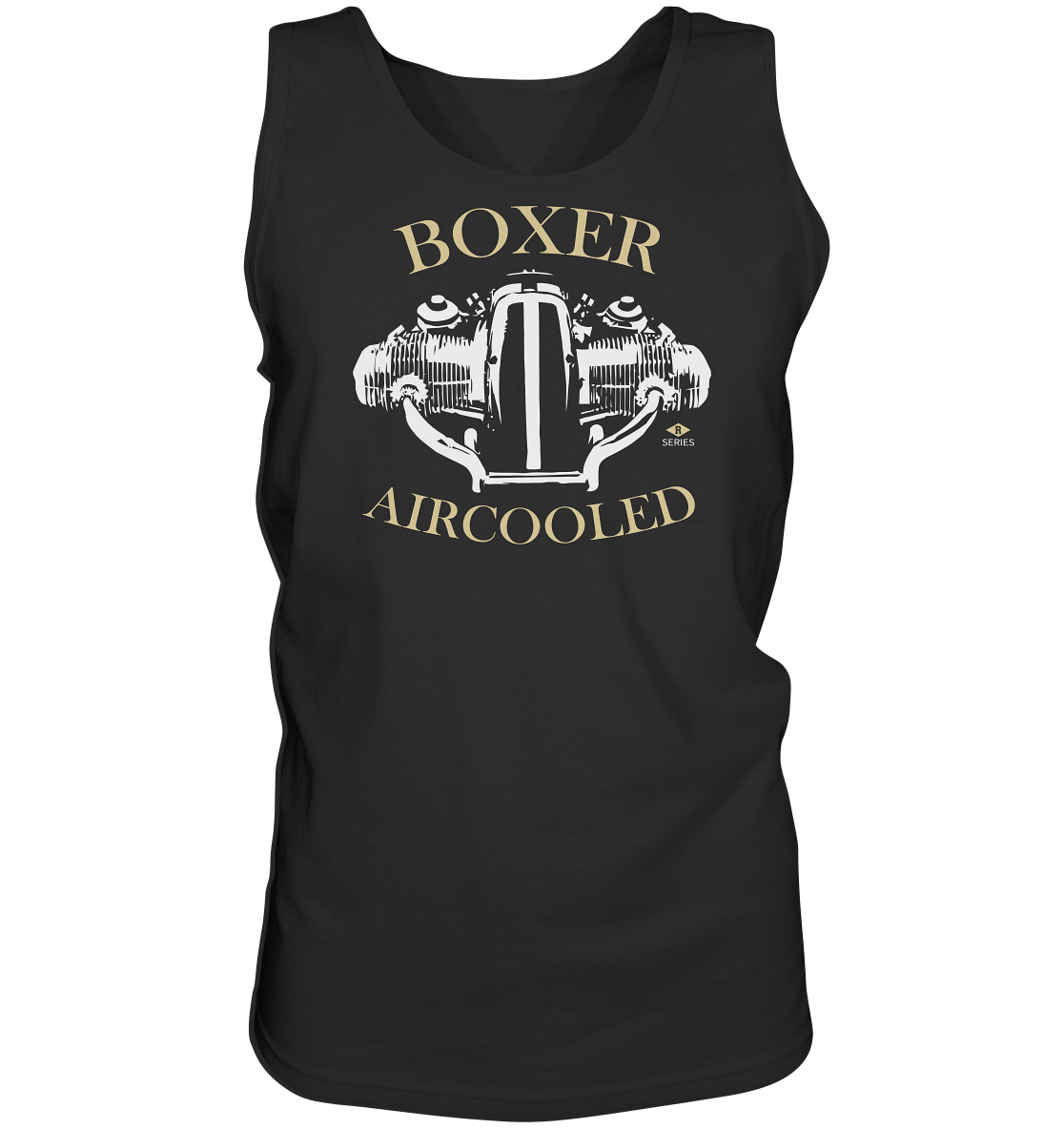 Boxermotor helles Motiv - Herren Tank-Top